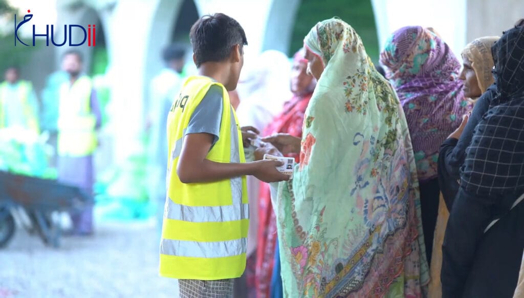 taryaq welfare ration food needy ration drive sabeel Khudii welfare Organization