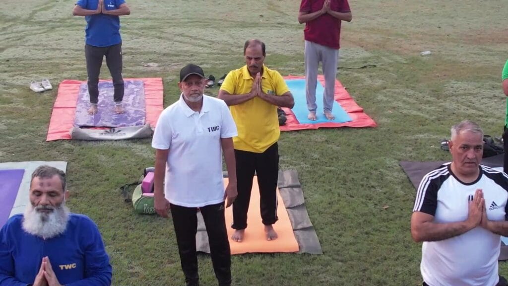 the wonderful club yoga Education health oldage senior citizen Khudii welfare Organization